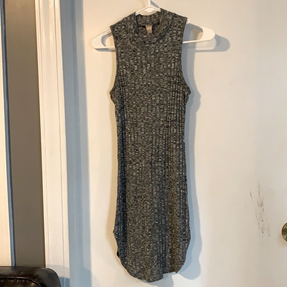 ✨ Black and Gray Summer Dress